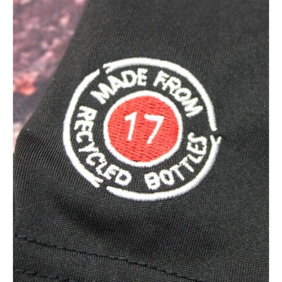 Coca-Cola Consolidated Hydrovvent Tee Black/Red Recycled Polyester XL - Picture 5 of 7